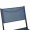 Flash Furniture Brazos Folding Chairs w/Navy Flex Comfort Material Backs and Seats and Black Metal Frames, 2PK TLH-SC-097-NV-02-GG - alternate 3